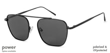 Load image into Gallery viewer, Black Square Full Rim Unisex Eyeglasses by John Jacobs Screen Glasses-145289