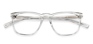 Transparent Wayfarer Full Rim Unisex Eyeglasses by John Jacobs-225082