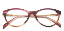 Load image into Gallery viewer, Brown Cat Eye Full Rim Women Eyeglasses by Vincent Chase Online-139056