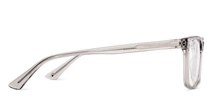 Transparent Rectangle Full Rim Unisex Eyeglasses by John Jacobs-226411
