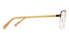 Load image into Gallery viewer, Gunmetal Square Half Rim Unisex Eyeglasses by John Jacobs-201449