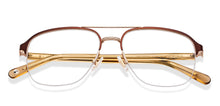 Load image into Gallery viewer, Gunmetal Square Half Rim Unisex Eyeglasses by John Jacobs-201449