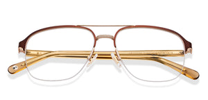 Gunmetal Square Half Rim Unisex Eyeglasses by John Jacobs-201449