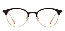 Load image into Gallery viewer, Black Oval Full Rim Unisex Eyeglasses by John Jacobs-210121