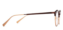 Load image into Gallery viewer, Brown Oval Full Rim Unisex Eyeglasses by John Jacobs-210122