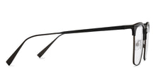 Load image into Gallery viewer, Black Rectangle Full Rim Unisex Eyeglasses by John Jacobs-210124
