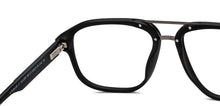 Load image into Gallery viewer, Gunmetal Square Full Rim Unisex Eyeglasses by John Jacobs-211193