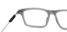 Load image into Gallery viewer, Grey Rectangle Full Rim Unisex Eyeglasses by John Jacobs-211283