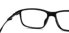 Load image into Gallery viewer, Black Rectangle Full Rim Unisex Eyeglasses by John Jacobs-212737