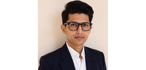 Black Square Full Rim Unisex Eyeglasses by John Jacobs-233373