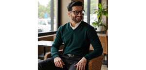 Black Square Full Rim Unisex Eyeglasses by John Jacobs-233373