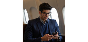 Black Square Full Rim Unisex Eyeglasses by John Jacobs-233373