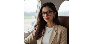 Black Square Full Rim Unisex Eyeglasses by John Jacobs-233373