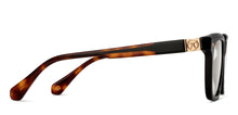 Load image into Gallery viewer, Black Rectangle Full Rim Unisex Eyeglasses by John Jacobs-215742