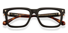 Load image into Gallery viewer, Black Rectangle Full Rim Unisex Eyeglasses by John Jacobs-215742