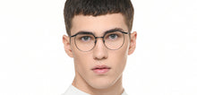 Load image into Gallery viewer, Gunmetal Round Full Rim Unisex Eyeglasses by John Jacobs-221034