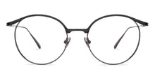 Load image into Gallery viewer, Gunmetal Round Full Rim Unisex Eyeglasses by John Jacobs-221034