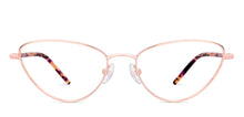 Load image into Gallery viewer, Gold Cat Eye Full Rim Women Eyeglasses by John Jacobs-222471
