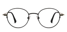 Load image into Gallery viewer, Black Round Full Rim Unisex Eyeglasses by John Jacobs-224499