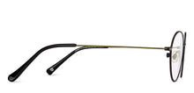 Load image into Gallery viewer, Black Round Full Rim Unisex Eyeglasses by John Jacobs-224499