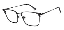 Load image into Gallery viewer, BLACK Square Full Rim Unisex Eyeglasses by John Jacobs-228265