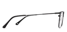 Load image into Gallery viewer, BLACK Square Full Rim Unisex Eyeglasses by John Jacobs-228265