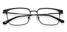 Load image into Gallery viewer, BLACK Square Full Rim Unisex Eyeglasses by John Jacobs-228265