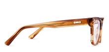 Load image into Gallery viewer, Brown Square Full Rim Unisex Eyeglasses by John Jacobs-233415