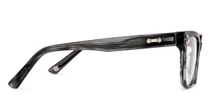 Grey Square Full Rim Unisex Eyeglasses by John Jacobs-233416