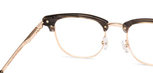 Load image into Gallery viewer, Brown Square Full Rim Unisex Eyeglasses by John Jacobs-233417