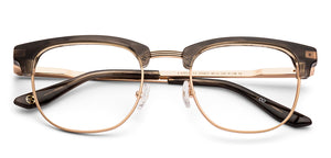 Brown Square Full Rim Unisex Eyeglasses by John Jacobs-233417