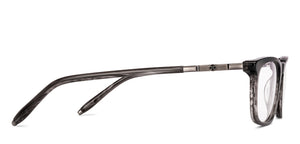 Grey Square Full Rim Unisex Eyeglasses by John Jacobs-233420