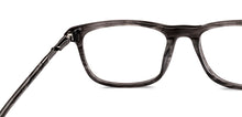 Load image into Gallery viewer, Grey Square Full Rim Unisex Eyeglasses by John Jacobs-233420