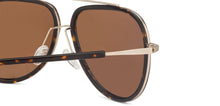Load image into Gallery viewer, Black Aviator Full Rim Unisex Sunglasses by John Jacobs-124656