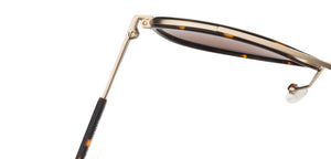 Black Aviator Full Rim Unisex Sunglasses by John Jacobs-124656