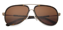 Load image into Gallery viewer, Black Aviator Full Rim Unisex Sunglasses by John Jacobs-124656