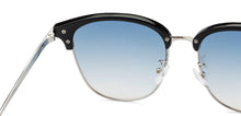Load image into Gallery viewer, Black Clubmaster Full Rim Unisex Sunglasses by John Jacobs-125114