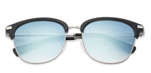 Load image into Gallery viewer, Black Clubmaster Full Rim Unisex Sunglasses by John Jacobs-125114