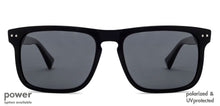 Load image into Gallery viewer, Black  Full Rim Unisex Eyeglasses by John Jacobs Screen Glasses-144834