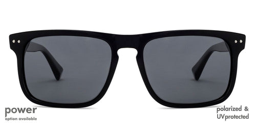 Black  Full Rim Unisex Eyeglasses by John Jacobs Screen Glasses-144834