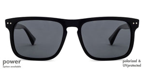 Black  Full Rim Unisex Eyeglasses by John Jacobs Screen Glasses-144834