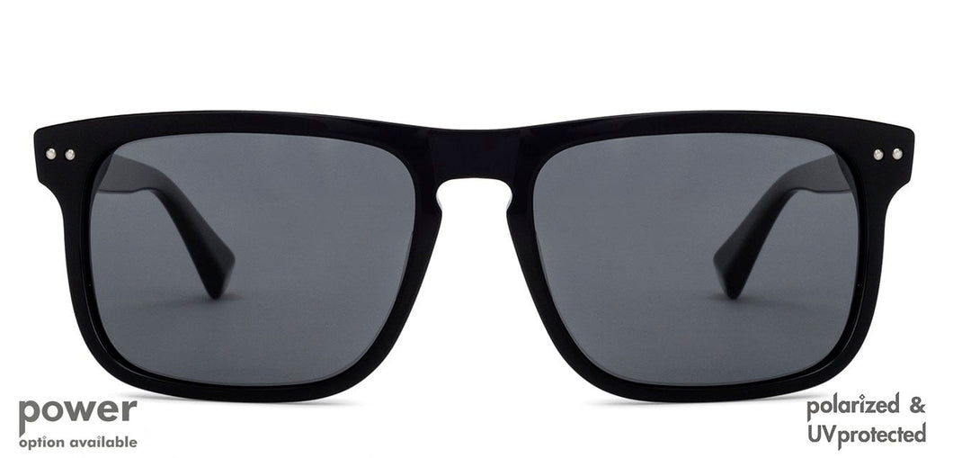 Black  Full Rim Unisex Eyeglasses by John Jacobs Screen Glasses-144834