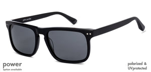 Black  Full Rim Unisex Eyeglasses by John Jacobs Screen Glasses-144834