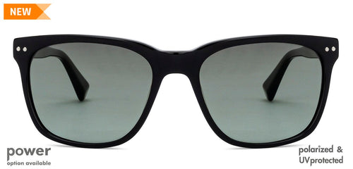 Black  Full Rim Unisex Sunglasses by John Jacobs Screen Glasses-144836