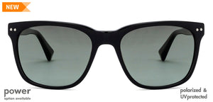 Black  Full Rim Unisex Sunglasses by John Jacobs Screen Glasses-144836