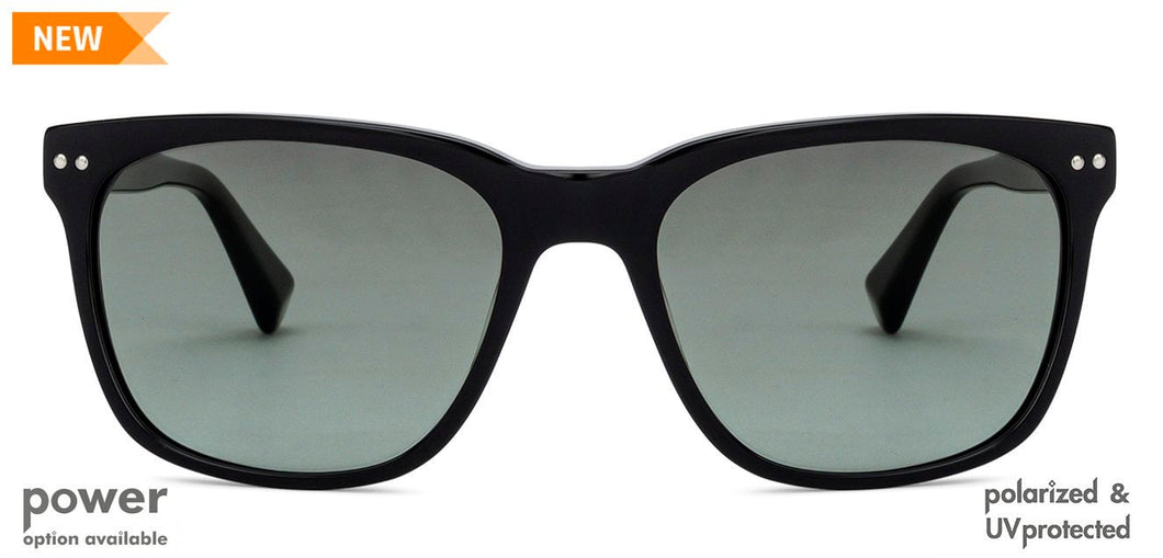 Black  Full Rim Unisex Sunglasses by John Jacobs Screen Glasses-144836