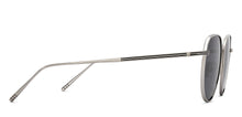 Load image into Gallery viewer, Silver Round Full Rim Unisex Sunglasses by John Jacobs-208081