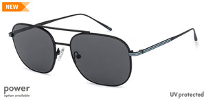 Black  Full Rim Unisex Eyeglasses by John Jacobs Screen Glasses-144823