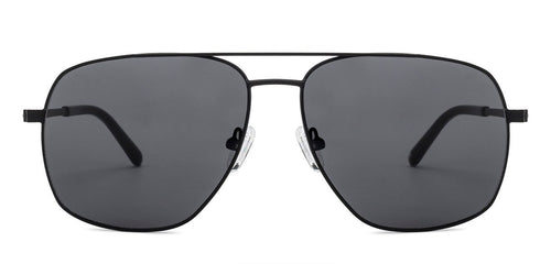 Black Aviator Full Rim Unisex Eyeglasses by John Jacobs Screen Glasses-145353