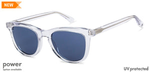 Transparent Wayfarer Full Rim Women Eyeglasses by John Jacobs Screen Glasses-145374